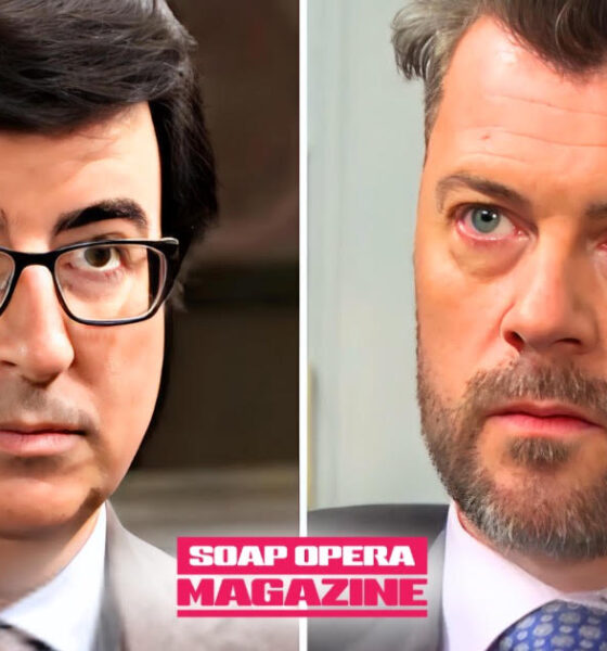 John Oliver's wigged mystery man comes face to face with EJ DiMera on Days of Our Lives