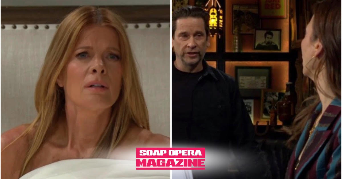 Matt Clark between Phyllis Summers and Sienna Bacall on The Young and the Restless Spoilers