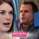 Nina Reeves stands behind Drew's wheelchair near the lake on General Hospital