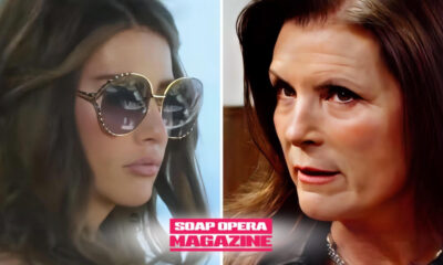 Sheila Carter watching from a distance on The Bold and the Beautiful
