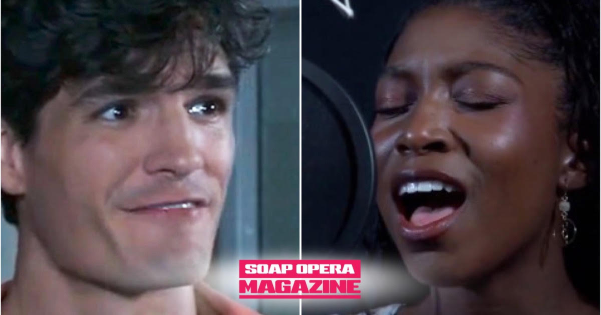 Trina Robinson caught between Kai and Simon on General Hospital