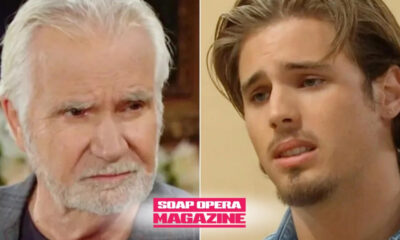 Will Spencer looks tense on The Bold and the Beautiful