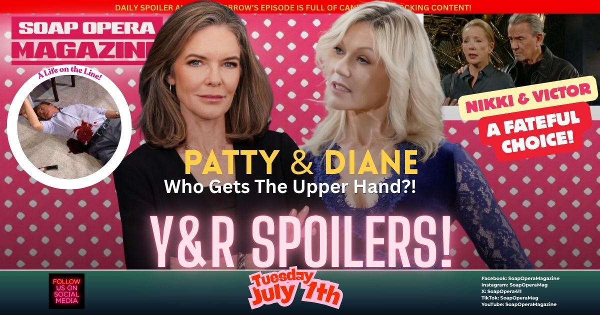 Young and the Restless Spoilers (Y&R Spoilers) Diane Jenkins July 7