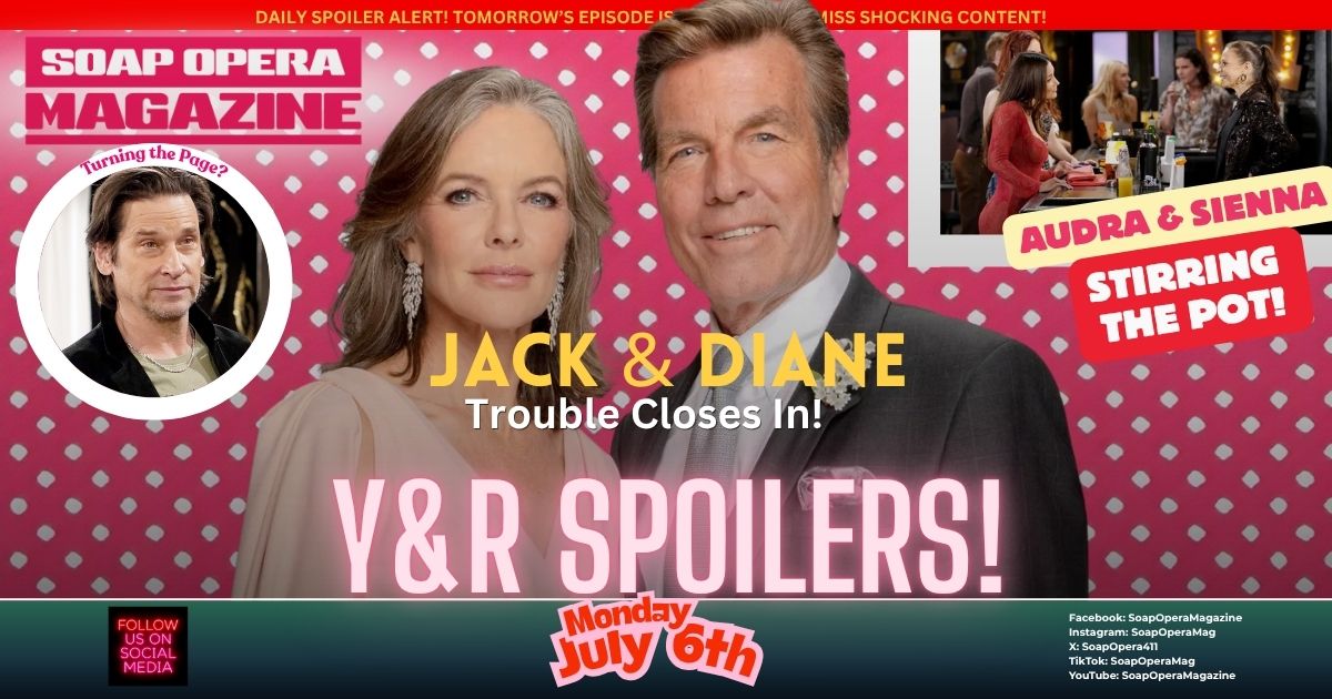 Young and the Restless Spoilers (Y&R Spoilers) Jack Abbott July 6