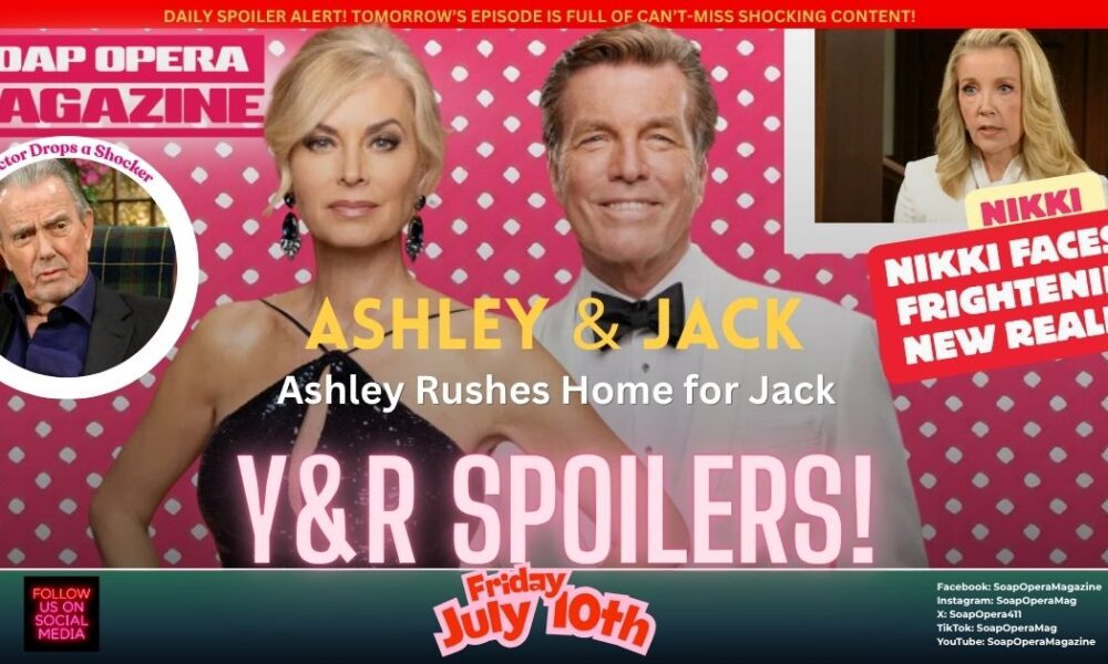 Young and the Restless Spoilers (Y&R Spoilers) Ashley Abbott July 10