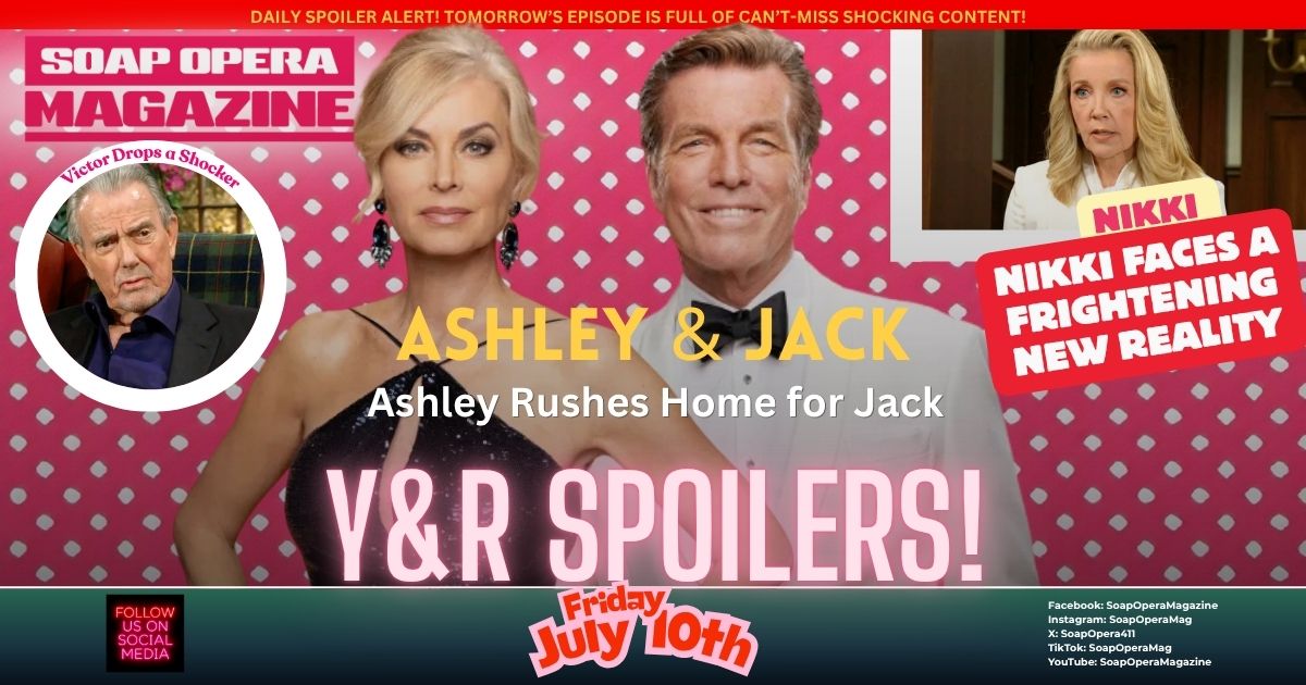 Young and the Restless Spoilers (Y&R Spoilers) Ashley Abbott July 10