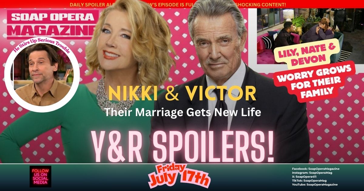 Young and the Restless Spoilers (Y&R Spoilers) Victor Newman July 17