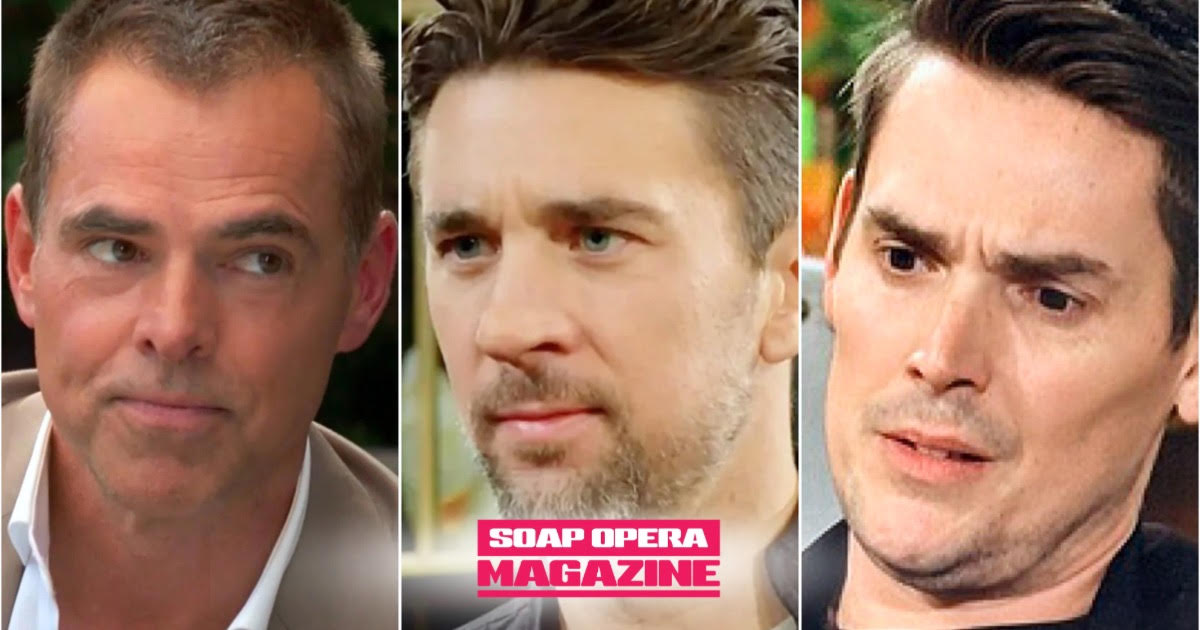 Billy Abbott smirks over his Chancellor ownership claim on The Young and the Restless Spoilers while Cane Ashby and Lily Winters fight back