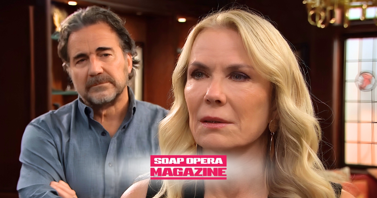 Brooke Logan and Ridge Forrester in a Bold and the Beautiful spoilers image