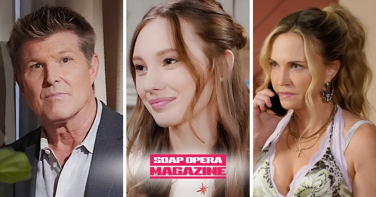 Melissa Dylan and Darcy Dylan in a Bold and the Beautiful spoilers image ahead of the August 28 episode