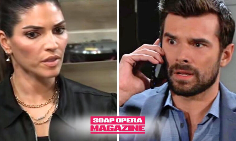 Brook Lynn Quartermaine looks stunned on General Hospital Spoilers