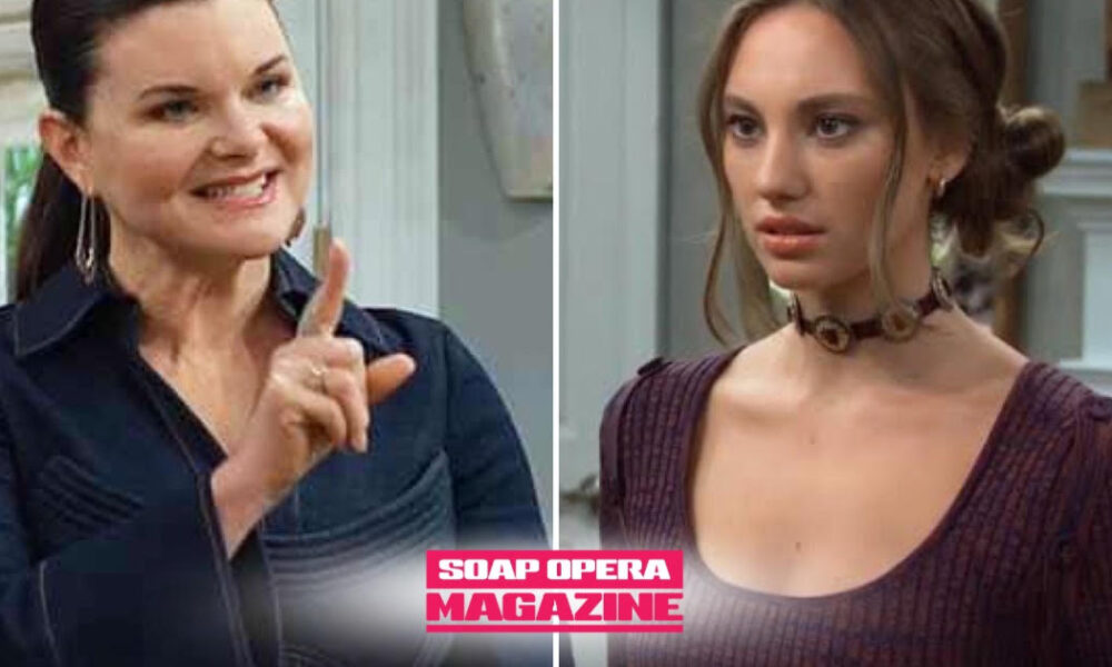 Katie Logan Spencer confronts Melissa Dylan on The Bold and the Beautiful August 5 spoilers