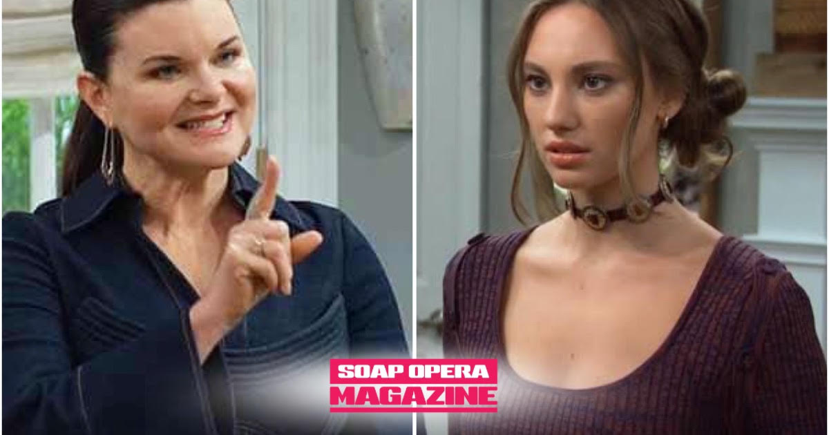 Katie Logan Spencer confronts Melissa Dylan on The Bold and the Beautiful August 5 spoilers