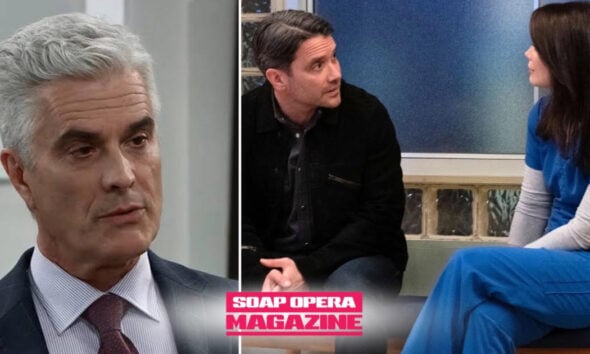 Ric Lansing watches Elizabeth Webber and Dante Falconeri grow close on General Hospital Spoilers