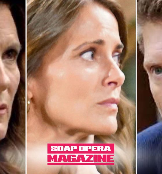 Sheila Carter smirks beside a frustrated Deacon Sharpe on The Bold and the Beautiful Spoilers