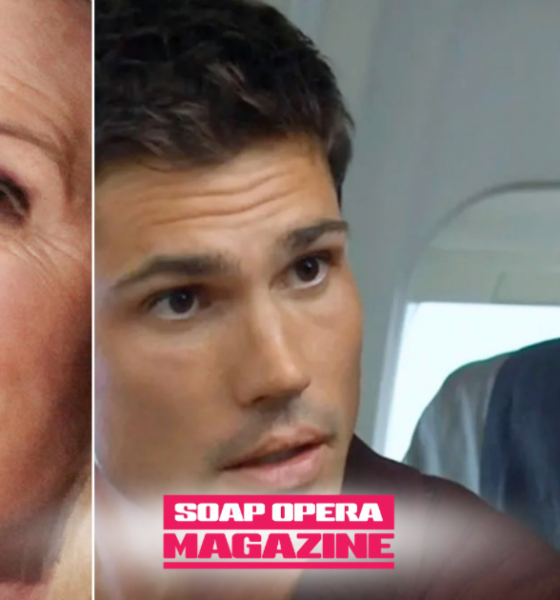 Sheila Carter spies on Finn and Steffy's Monaco chapel reunion on The Bold and the Beautiful Spoilers