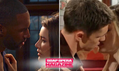 Steffy Forrester Finnegan in Carter Walton's arms before the fade to black on The Bold and the Beautiful Spoilers