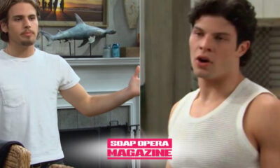 Will Spencer looks devastated near his motorcycle on The Bold and the Beautiful