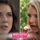 Willow Cain, Jack Brennan and Nina Reeves in the recording standoff on General Hospital
