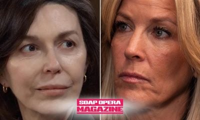 Anna Devane confesses to Valentin Cassadine as Carly Spencer arrives on General Hospital Spoilers