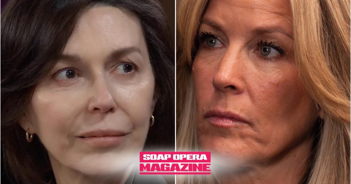 Anna Devane confesses to Valentin Cassadine as Carly Spencer arrives on General Hospital Spoilers