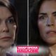Anna Devane holds Britt Westbourne at gunpoint on General Hospital