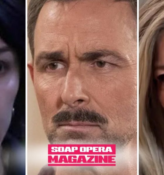Anna Devane looks devastated in a General Hospital spoilers preview image.