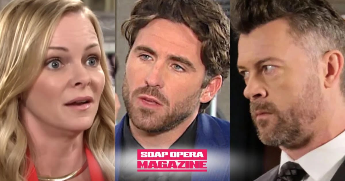 Belle Black and Chad DiMera make love for the first time on Days of Our Lives while EJ crashes their Italy trip