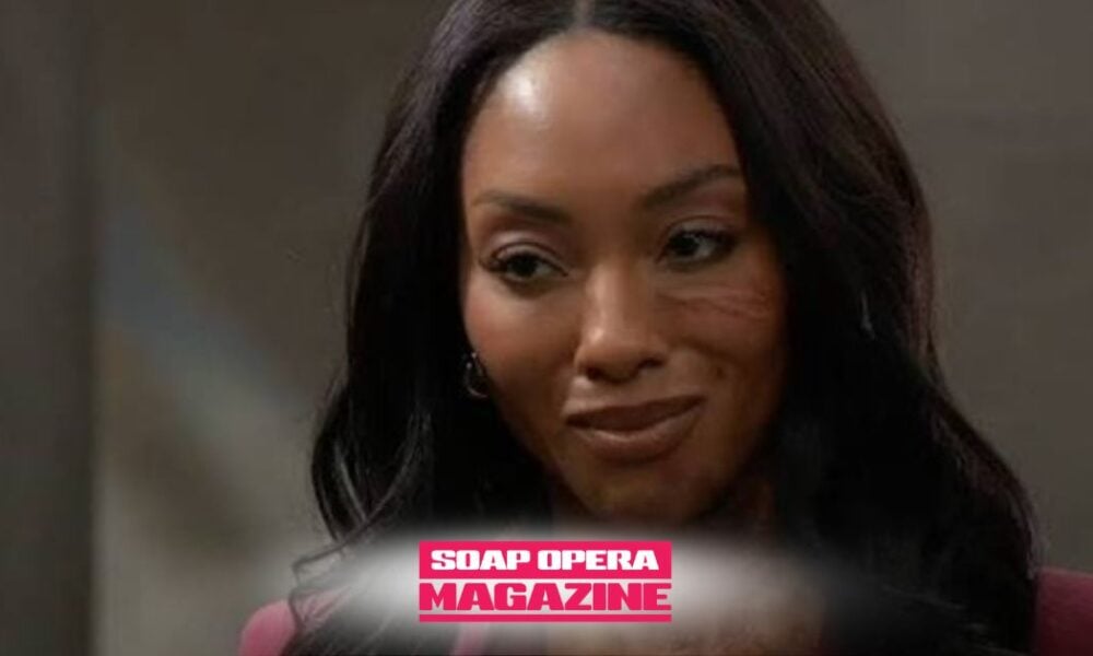 Jordan Ashford (Tanisha Harper) braces for life-changing news on General Hospital