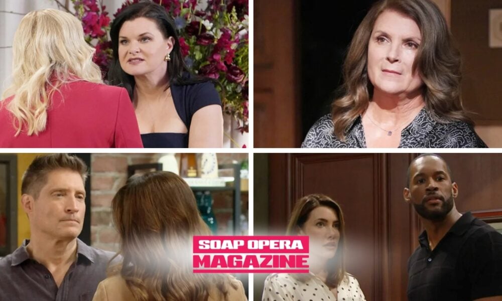 Bold and the Beautiful Spoilers (B&B Spoilers) Katie Logan, Brooke Logan, Sheila Carter, Decon Sharpe, Steffy Forrester, Carter Walton