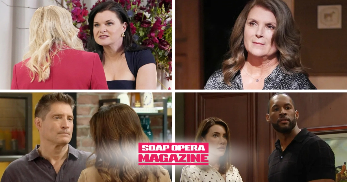 Bold and the Beautiful Spoilers (B&B Spoilers) Katie Logan, Brooke Logan, Sheila Carter, Decon Sharpe, Steffy Forrester, Carter Walton