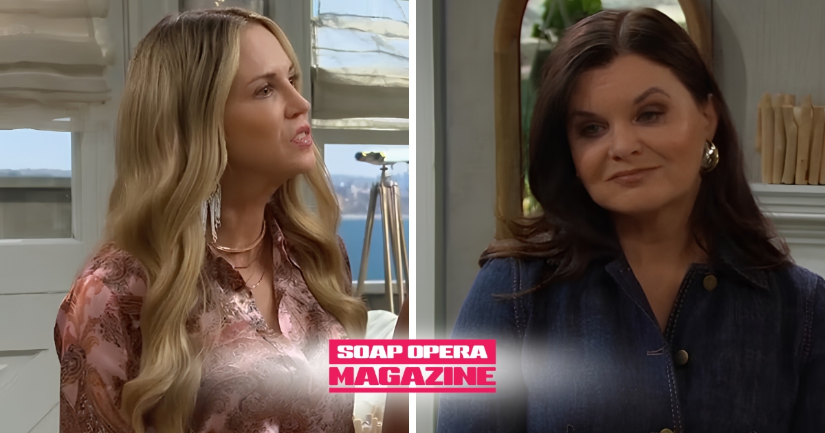 Katie Logan Spencer faces off with Darcy Dylan on The Bold and the Beautiful
