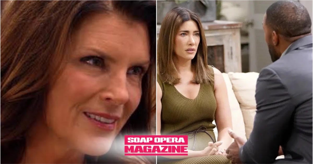 Bold and the Beautiful spoilers Sheila Carter stares coldly beside a stricken Steffy Forrester Finnegan as the Carter Walton secret stays hidden from her