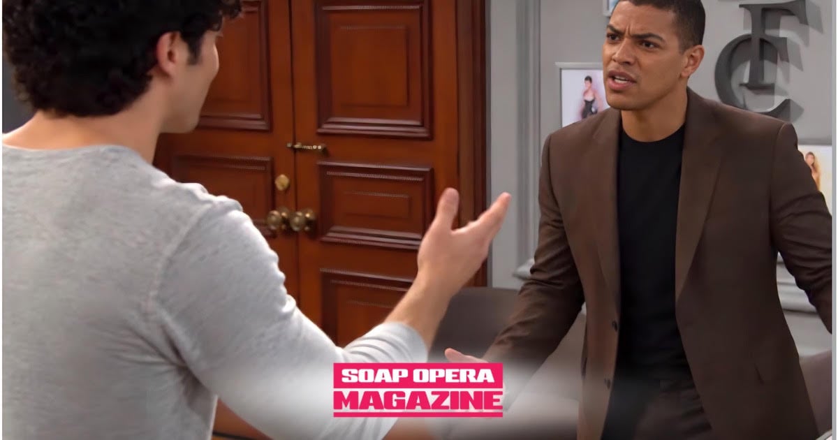 Bold and the Beautiful spoilers Zende Forrester Dominguez fumes beside RJ Forrester and Katie Logan Spencer