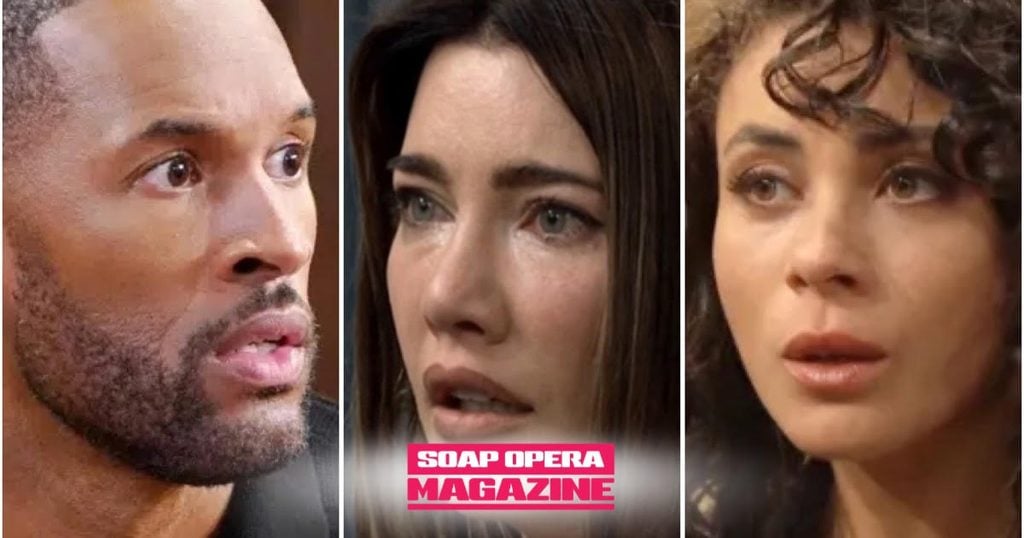 Carter Walton, Steffy Forrester Finnegan and Daphne Rose Walton on Bold and the Beautiful