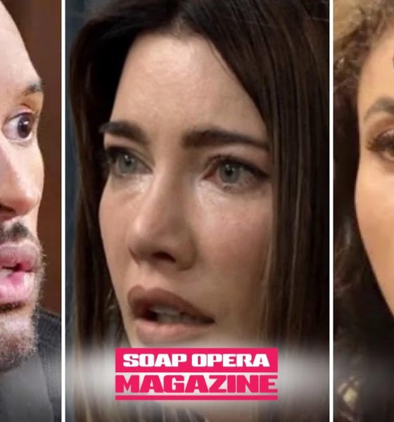 Carter Walton, Steffy Forrester Finnegan and Daphne Rose Walton on Bold and the Beautiful