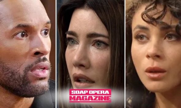 Carter Walton, Steffy Forrester Finnegan and Daphne Rose Walton on Bold and the Beautiful
