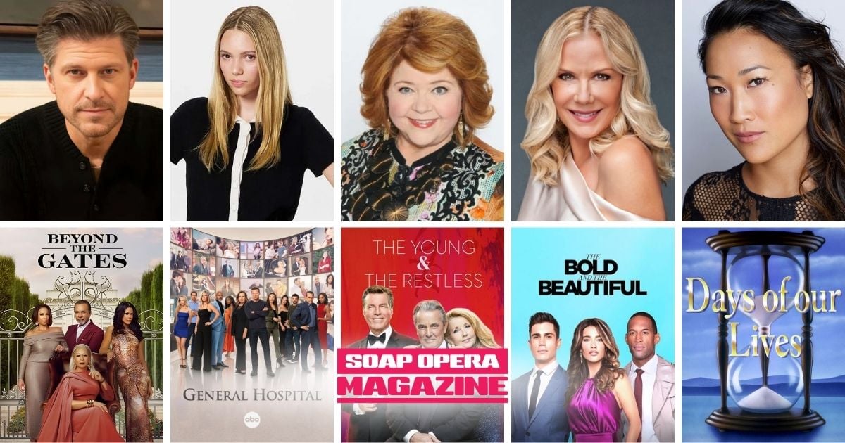 Comings and Goings Sept 28 Oct 2 Beyond the Gates (BTG), Bold and the Beautiful (B&B), Days of Our Lives (DAYS), General Hospital (GH), Young and the Restless (Y&R)