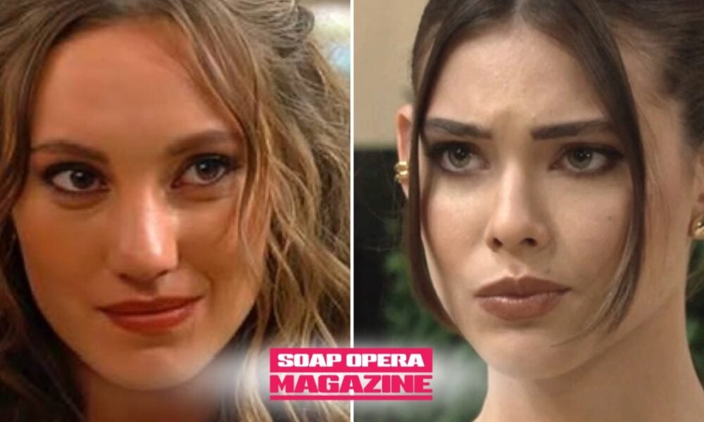 Melissa Dylan and Electra Forrester on The Bold and the Beautiful as sister spoiler chatter names John Forrester Jr.