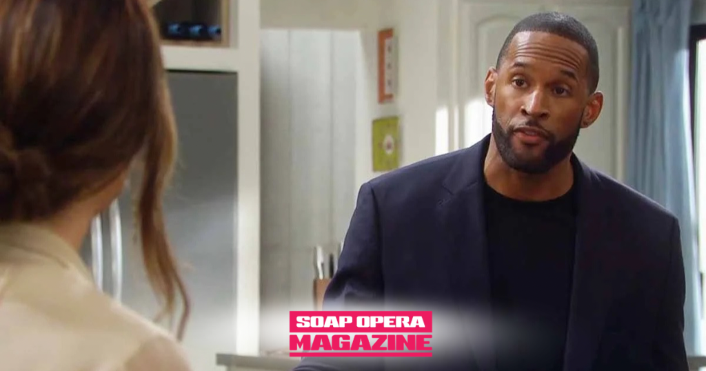 Steffy Forrester Finnegan (Jacqueline MacInnes Wood) and Carter Walton (Lawrence Saint-Victor) hide their secret from Ridge Forrester (Thorsten Kaye) on Bold and the Beautiful