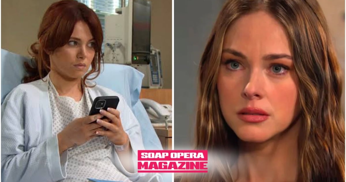 Joy Wesley (AlexAnn Hopkins), Kelsey's mother, in her hospital bed facing a nerve test as Stephanie Johnson (Abigail Klein), barred from Kelsey, looks on, in Days of Our Lives spoilers for September 24, 2026
