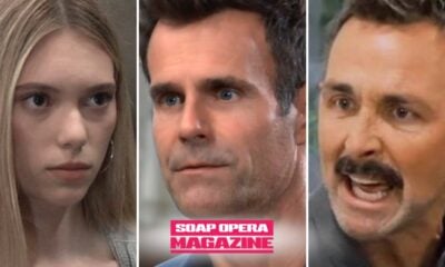 Charlotte Cassadine faces off with Drew Cain and Valentin Cassadine on General Hospital