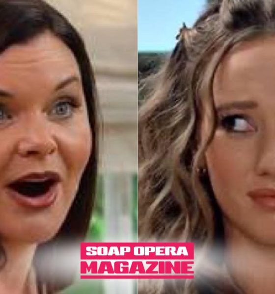 Katie Logan Spencer confronts Melissa Dylan about Luna's death on The Bold and the Beautiful