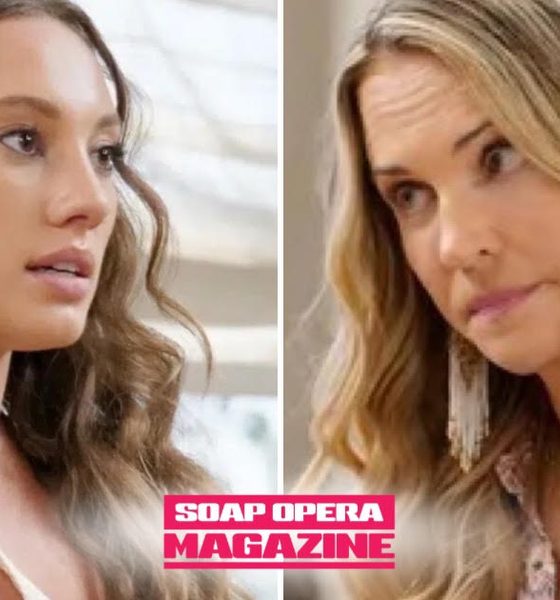 Melissa Dylan stuns her mother Darcy Dylan with a secret from her past on The Bold and the Beautiful September 8 2026