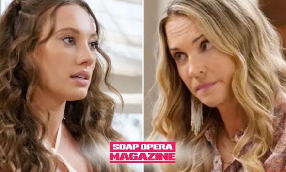 Melissa Dylan stuns her mother Darcy Dylan with a secret from her past on The Bold and the Beautiful September 8 2026