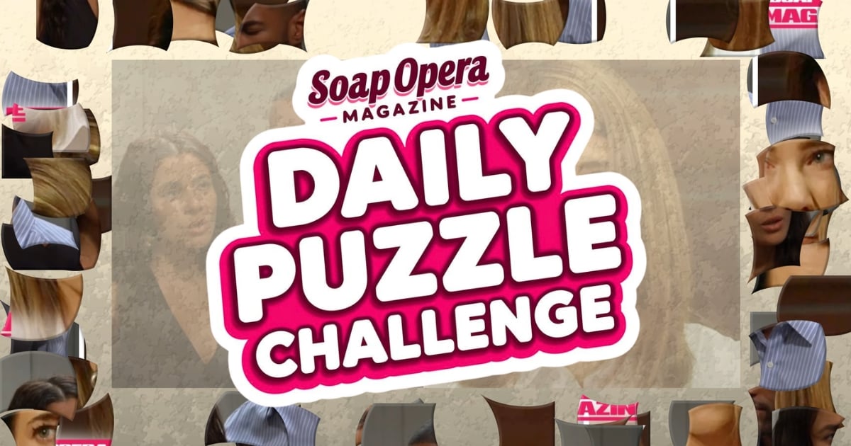 Soap Opera Magazine Daily Puzzle Steffy Forrester, Daphne Rose, Carter Walton