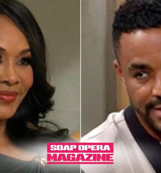 Vivica A. Fox as Stephanie Simmons with Nate Hastings on Young and the Restless Spoilers