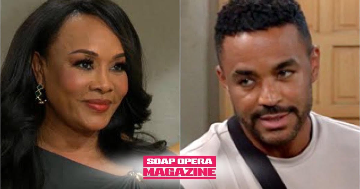 Vivica A. Fox as Stephanie Simmons with Nate Hastings on Young and the Restless Spoilers