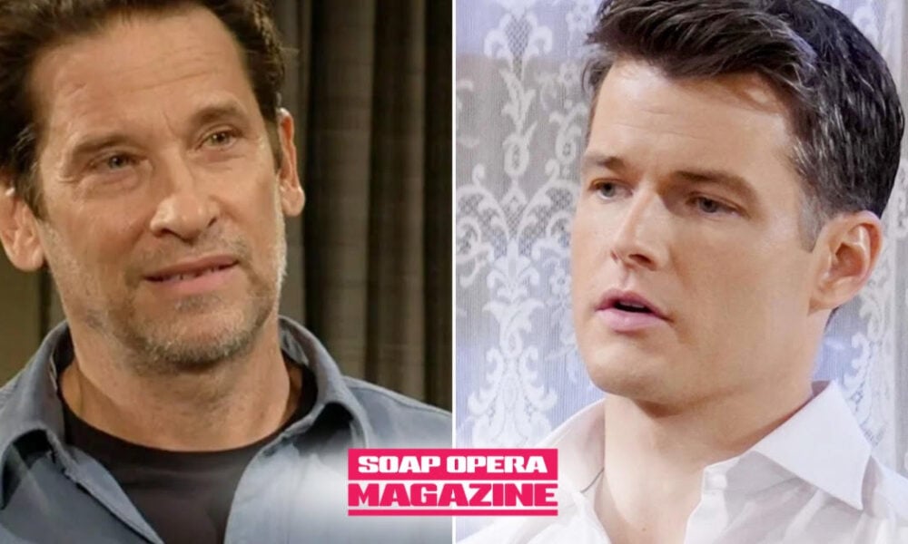 Young and the Restless spoilers, Matt Clark stares down a nervous Kyle Abbott as Victoria Newman hides at the motel