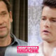 Young and the Restless spoilers, Matt Clark stares down a nervous Kyle Abbott as Victoria Newman hides at the motel